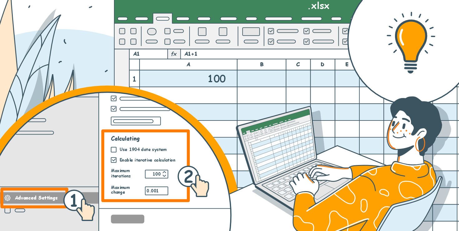 Circular references and iterative calculation: a short guide