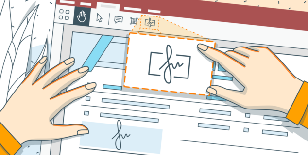 How to make a signature in PDF forms