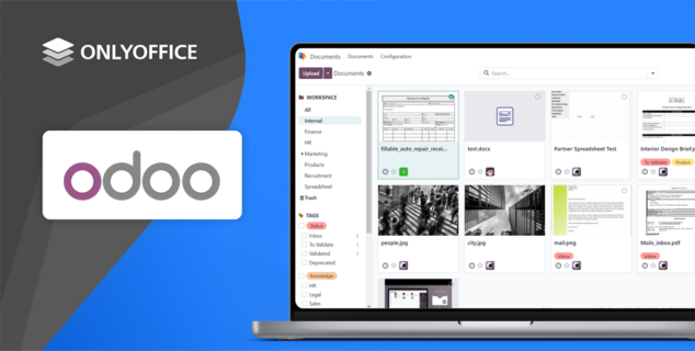 ONLYOFFICE apps for Odoo updated: PDF forms, Demo Server, improved settings